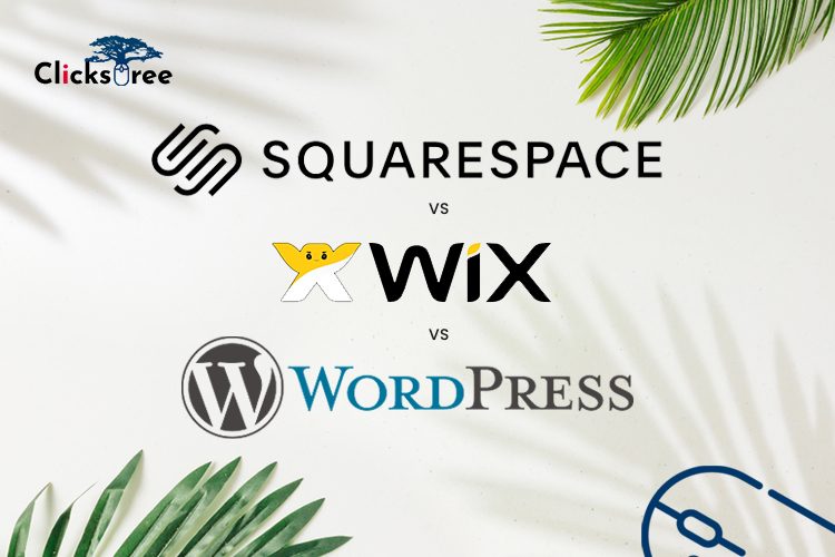 Wix vs Wordpress Vs SquareSpaces-Clickstree.con.au